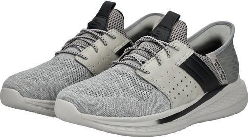 Rückansicht von Skechers Sneaker Sneaker Herren Grau