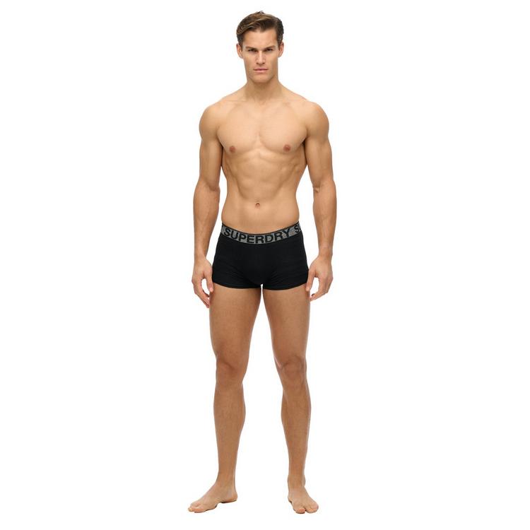 Superdry Superdry Boxershort Unterhose Herren - Schwarz/Grau - 2 | SportScheck