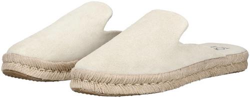 Rückansicht von Toms Pantoletten Freizeitschuhe Natural