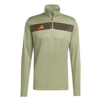 adidas Tiro 25 Essentials Trainingsoberteil Trainingsanzug Herren - Tent Green / Night Cargo / Impact Orange