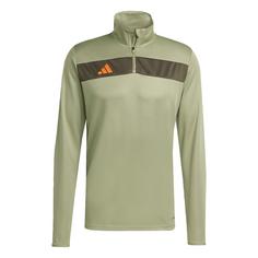 adidas Tiro 25 Essentials Trainingsoberteil Trainingsanzug Herren Tent Green / Night Cargo / Impact Orange