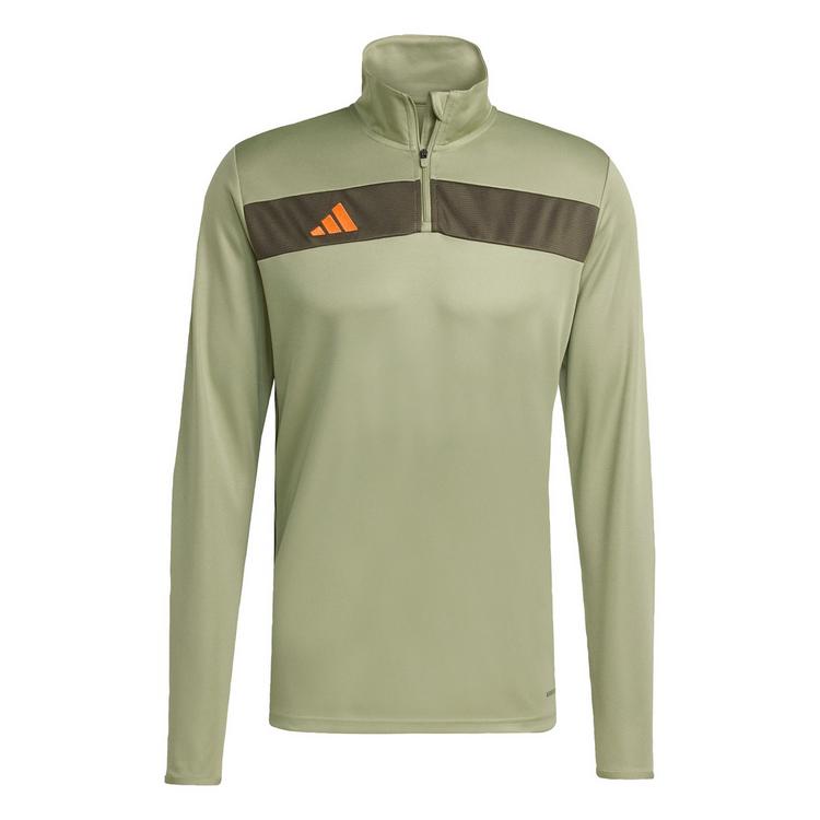 adidas adidas Tiro 25 Essentials Trainingsoberteil Trainingsanzug Herren - Tent Green / Night Cargo / Impact Orange - 0 | SportScheck
