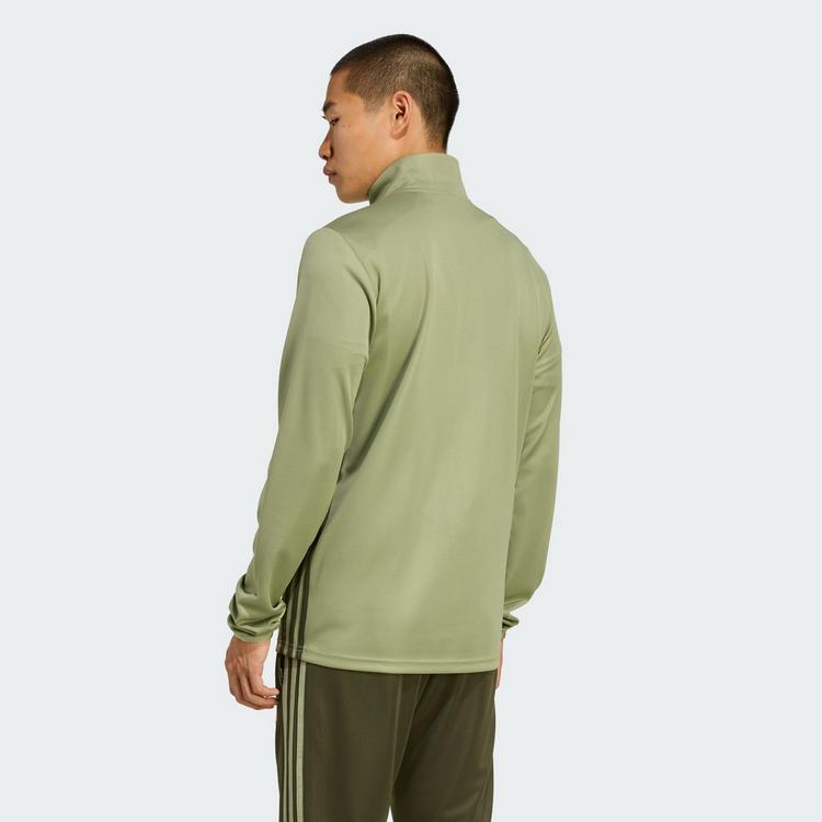 adidas adidas Tiro 25 Essentials Trainingsoberteil Trainingsanzug Herren - Tent Green / Night Cargo / Impact Orange - 1 | SportScheck