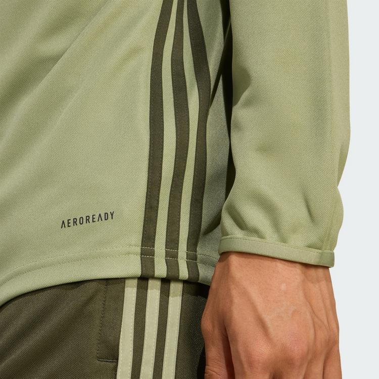 adidas adidas Tiro 25 Essentials Trainingsoberteil Trainingsanzug Herren - Tent Green / Night Cargo / Impact Orange - 0 | SportScheck