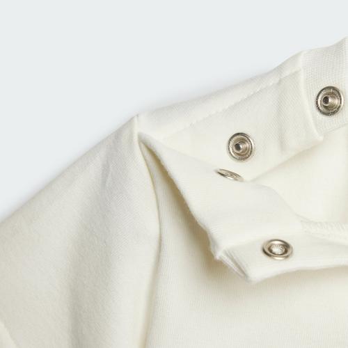 Rückansicht von adidas ADIDAS DISNEY MINNIE MAUS T-SHIRT-SET Trainingsanzug Kinder Off White / Pink Fusion / Pure Ruby