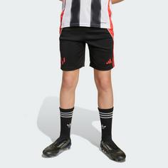 Rückansicht von adidas Messi Kids Shorts Fußballshorts Kinder Black