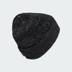 Rückansicht von adidas RunxCLIMAWARM Beanie Beanie Black / Reflective Silver