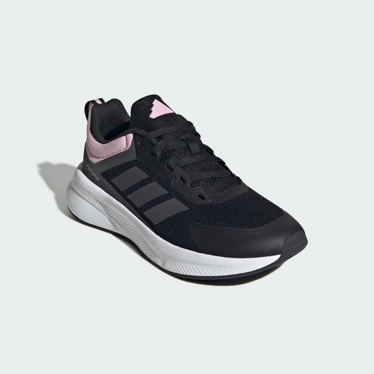 adidas adidas Fortarun 4.0 Kids Schuh Sneaker Kinder - Core Black / Grey Six / Clear Pink - 3 | SportScheck