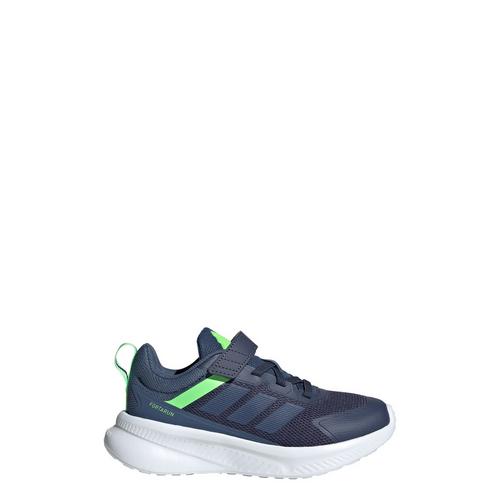 Rückansicht von adidas Fortarun 4.0 Kinderschuh Sneaker Kinder Shadow Navy / Preloved Ink / Lime Burst