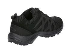 Rückansicht von Brütting Outdoorschuh Wanderschuhe Herren schwarz