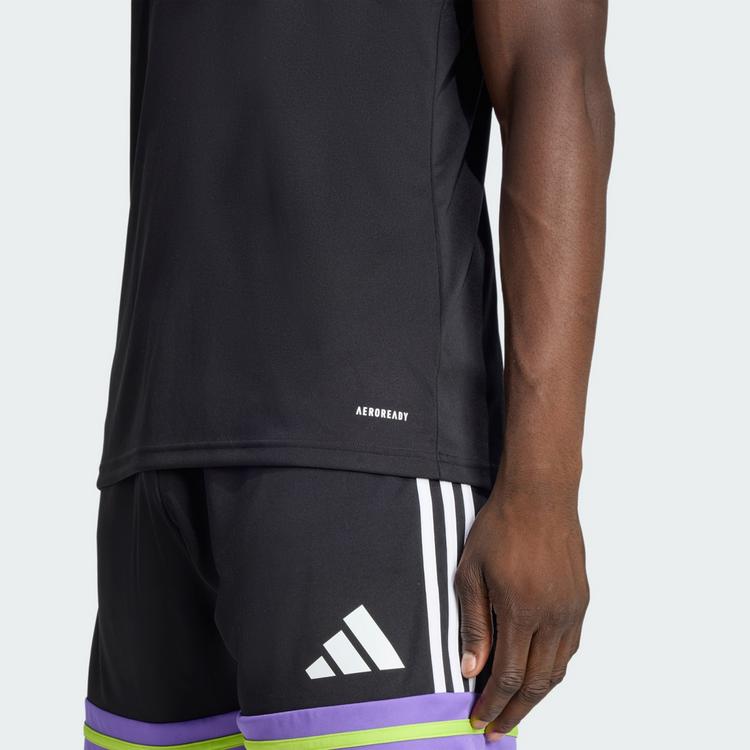 adidas adidas Squadra 25 Trikot Trikot Herren - Black / Purple Rush / Semi Solar Slime - 1 | SportScheck