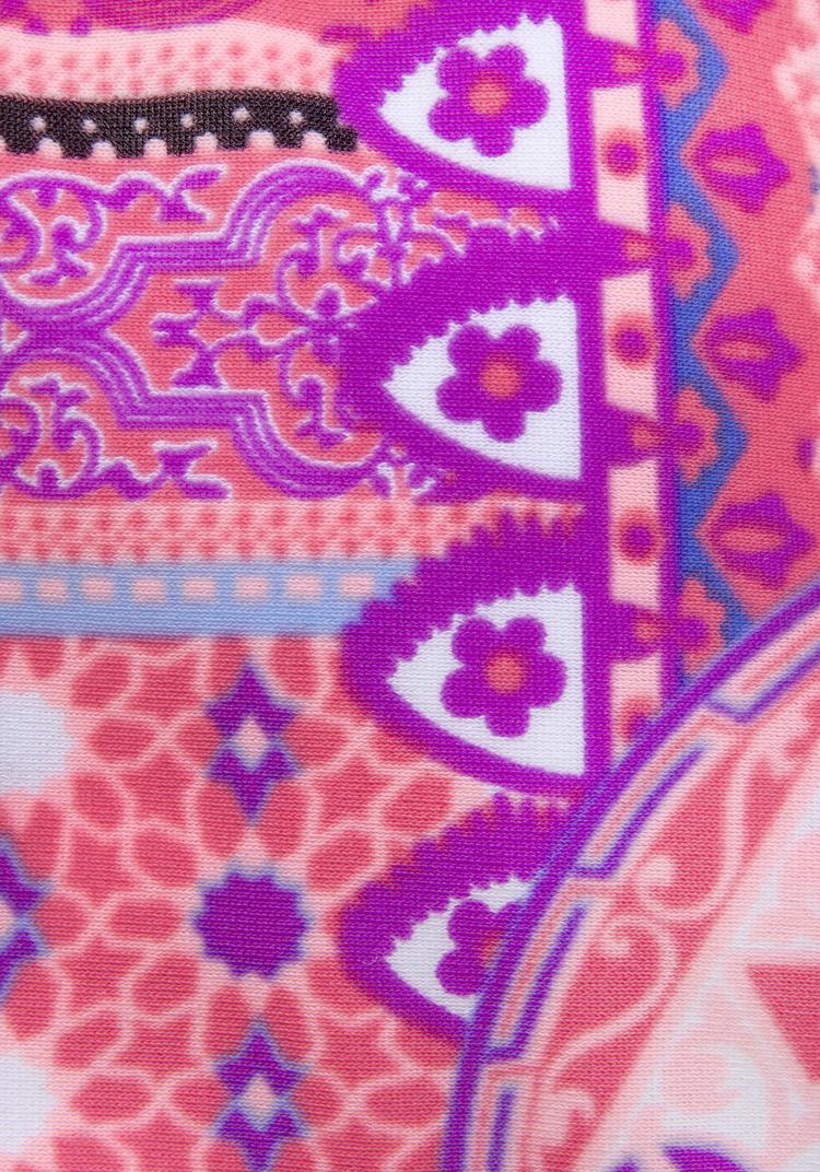 Buffalo Buffalo Bustier-Bikini Bikini Set Damen - pink-bedruckt - 0 | SportScheck