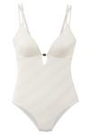 S.OLIVER Badeanzug Badeanzug Damen - creme