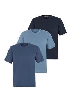 Copenhagen Studios T-Shirt T-Shirt Herren hellblau blau navy