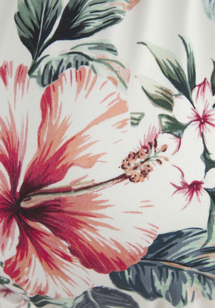 Lascana Lascana Triangel-Bikini-Top Bikini Oberteil Damen - creme bedruckt - 1 | SportScheck