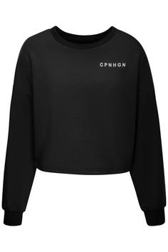 Copenhagen Studios Sweatshirt Sweatshirt Damen schwarz