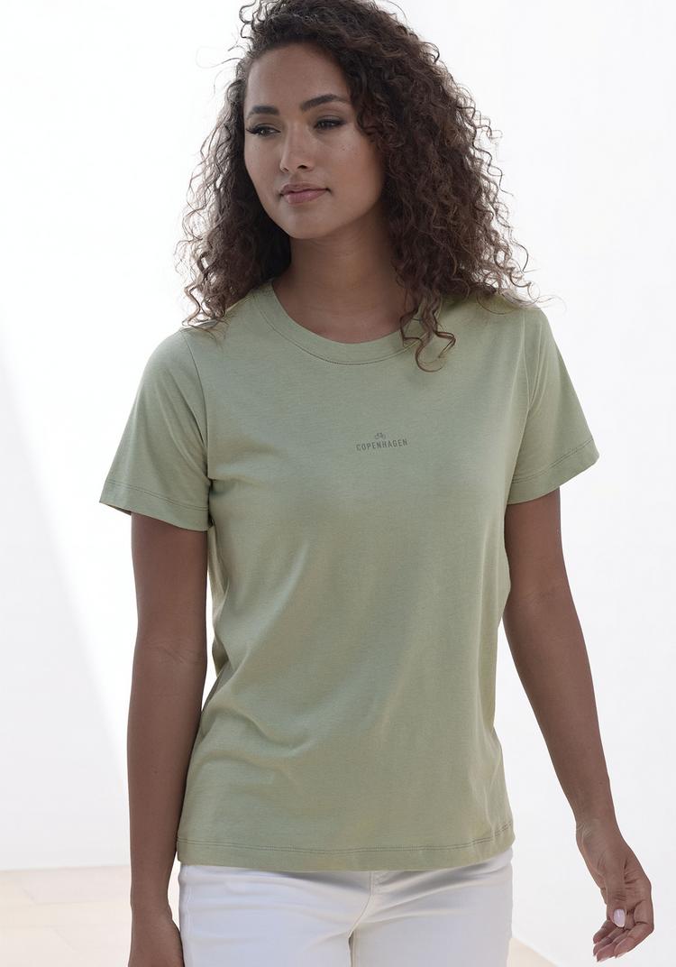 Copenhagen Studios Copenhagen Studios T-Shirt T-Shirt Damen - light olive - 0 | SportScheck