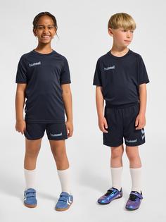 Rückansicht von hummel hmlPROMO KIDS SET Trainingsanzug Kinder DARK SAPPHIRE