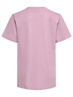 Rückansicht von hummel hmlFAST T-SHIRT S/S Funktionsshirt Kinder MAUVE SHADOW