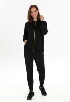 Rückansicht von Endurance Hyvill Sweatjacke Damen 1001 Black