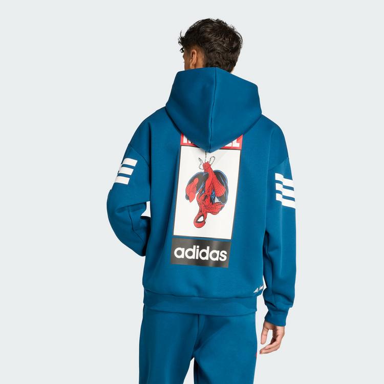 adidas adidas adidas Marvel Spider-Man Hoodie Hoodie Herren - Blue Night - 1 | SportScheck