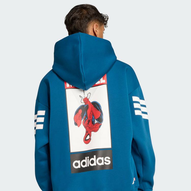 adidas adidas adidas Marvel Spider-Man Hoodie Hoodie Herren - Blue Night - 1 | SportScheck