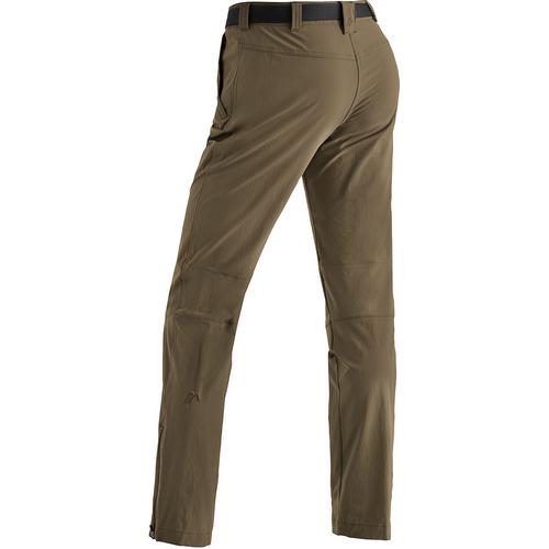 Rückansicht von Maier Sports Inara Trekkinghose Damen Braun5954