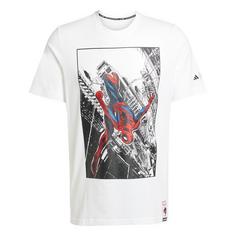 adidas adidas ©Marvel Spider-Man T-Shirt T-Shirt Herren White