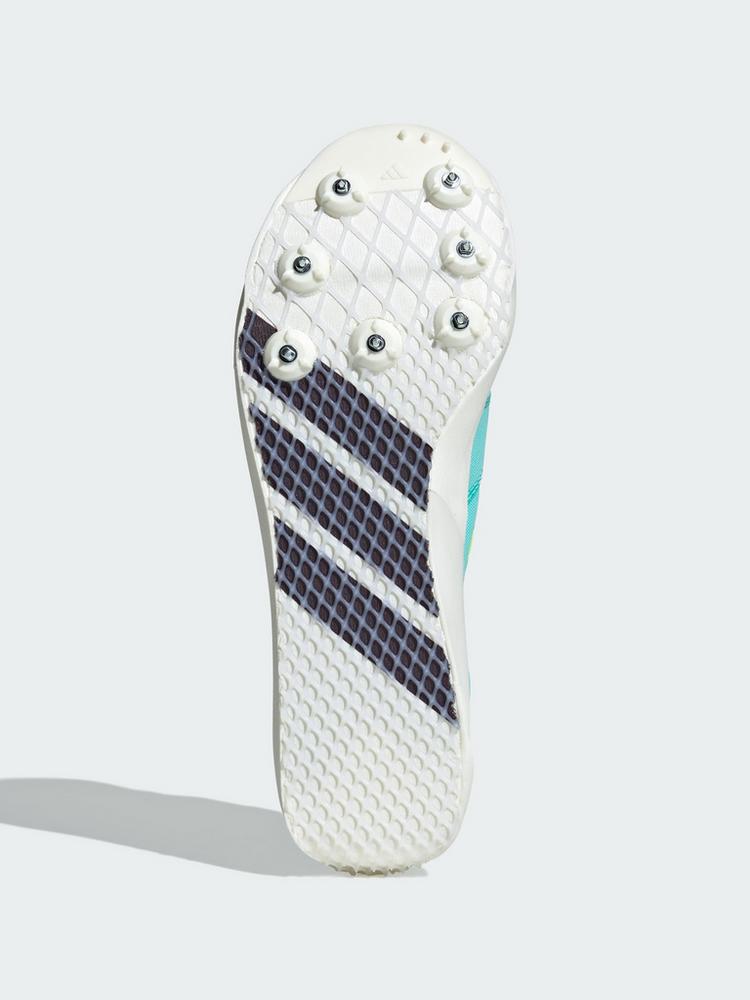 adidas adidas Adizero TJ/PV Leichtathletikschuh Multifunktionsschuhe Herren - Flash Aqua / Zero Metalic / Lucid Lemon - 2 | SportScheck