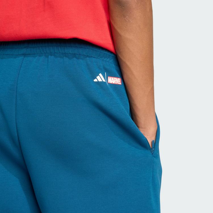 adidas adidas adidas Marvel Spider-man Sweatshorts Funktionsshorts Herren - Blue Night - 1 | SportScheck