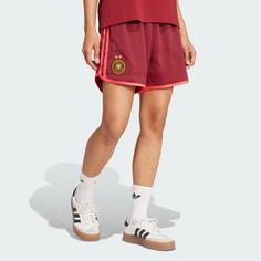 Rückansicht von adidas DFB Shorts Funktionsshorts Damen Team Coll Burgundy 2