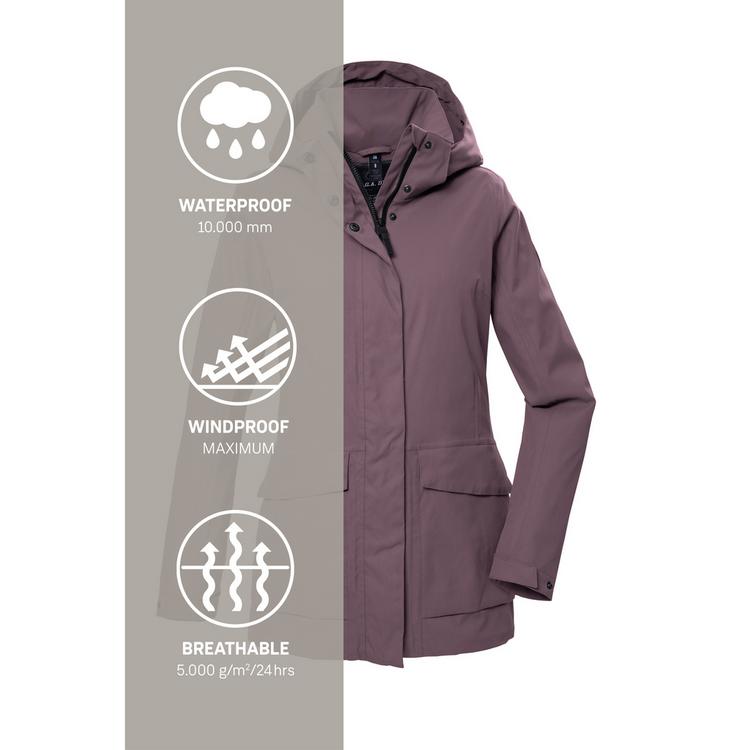 G.I.G.A. DX by killtec G.I.G.A. DX by killtec GS 54 Softshelljacke Damen - Pflaume - 13 | SportScheck