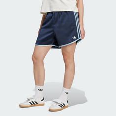 Rückansicht von adidas Spanien Shorts Funktionsshorts Damen Night Navy