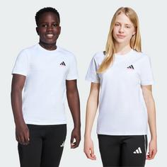 Rückansicht von adidas Messi Icon Graphic Kids T-Shirt Fanshirt Kinder White