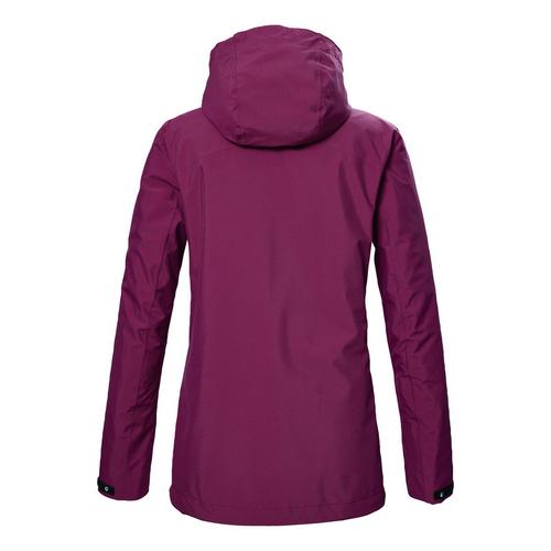 Rückansicht von KILLTEC KOS 26 Softshelljacke Damen Rot4542