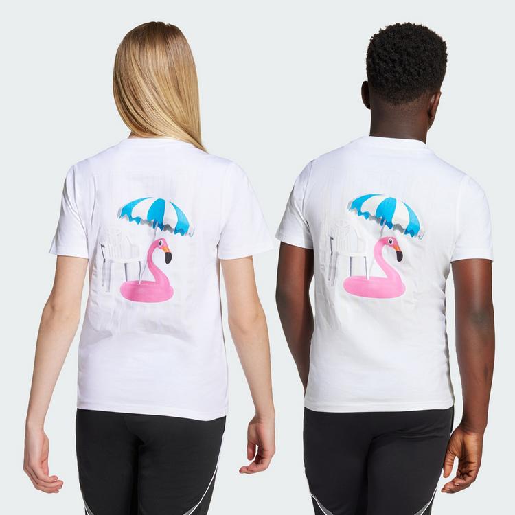 adidas adidas Messi Icon Graphic Kids T-Shirt Funktionsshirt Kinder - White - 1 | SportScheck