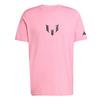 adidas Messi Graphic T-Shirt Funktionsshirt Herren - Easy Pink