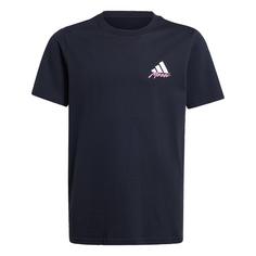adidas Messi Icon Graphic Kids T-Shirt Fanshirt Kinder Black