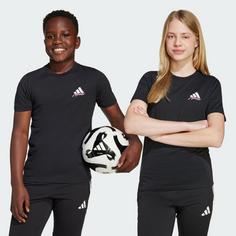 Rückansicht von adidas Messi Icon Graphic Kids T-Shirt Fanshirt Kinder Black