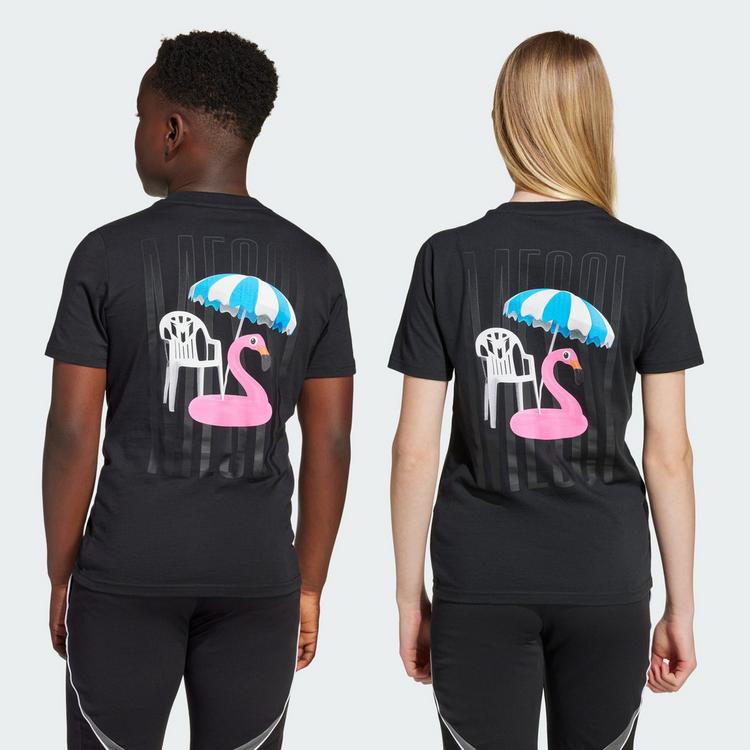 adidas adidas Messi Icon Graphic Kids T-Shirt Funktionsshirt Kinder - Black - 1 | SportScheck