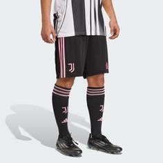 Rückansicht von adidas Juventus Turin 25/26 Heimshorts Fußballshorts Herren Black