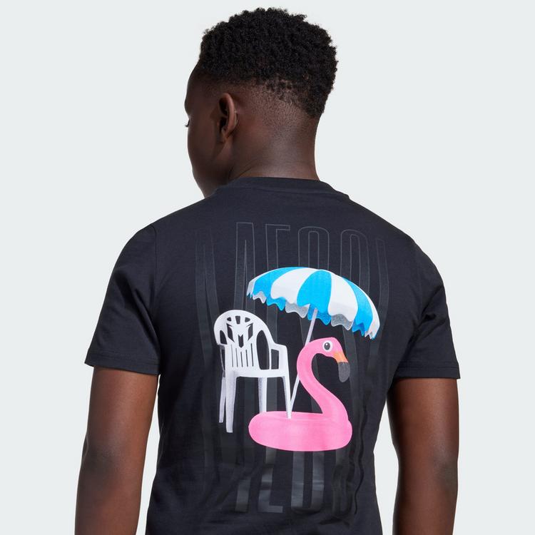 adidas adidas Messi Icon Graphic Kids T-Shirt Funktionsshirt Kinder - Black - 1 | SportScheck