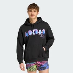 Rückansicht von adidas adidas x Jeremy Scott Hoodie Hoodie Herren Black