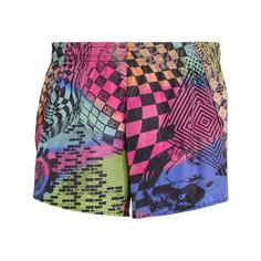 adidas adidas x Jeremy Scott Shorts Funktionsshorts Herren Multicolor / Semi Lucid Fuchsia / Active Purple