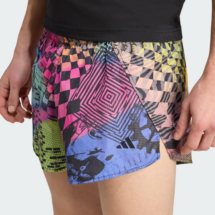 adidas adidas adidas x Jeremy Scott Shorts Funktionsshorts Herren - Multicolor / Semi Lucid Fuchsia / Active Purple - 0 | SportScheck