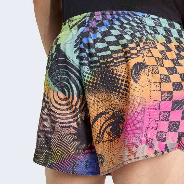 adidas adidas adidas x Jeremy Scott Shorts Funktionsshorts Herren - Multicolor / Semi Lucid Fuchsia / Active Purple - 1 | SportScheck