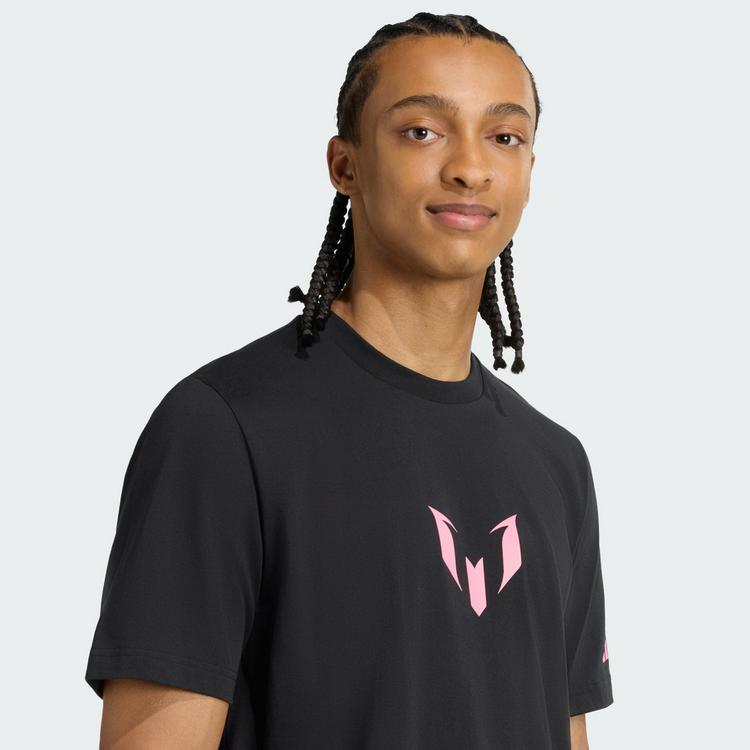 adidas adidas Messi Graphic T-Shirt Funktionsshirt Herren - Black - 0 | SportScheck