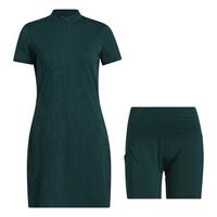 adidas Go-to Jacquard Kleid Kleid Damen - Aurora Ivy
