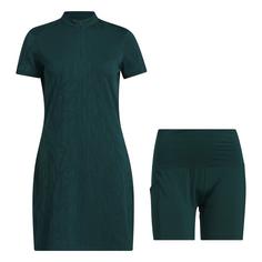 adidas Go-to Jacquard Kleid Kleid Damen Aurora Ivy