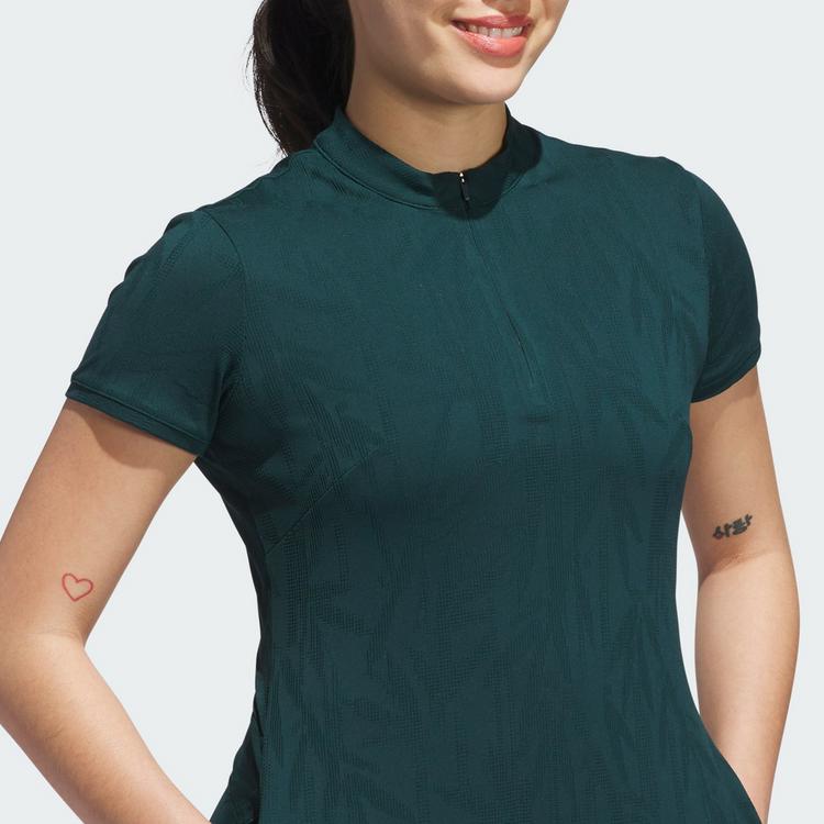 adidas adidas Go-to Jacquard Kleid Kleid Damen - Aurora Ivy - 0 | SportScheck